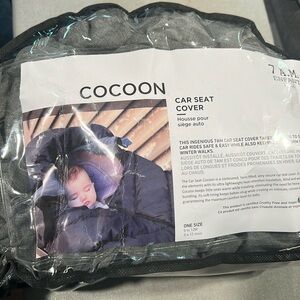 7 am Enfant carseat cocoon in grey one size
